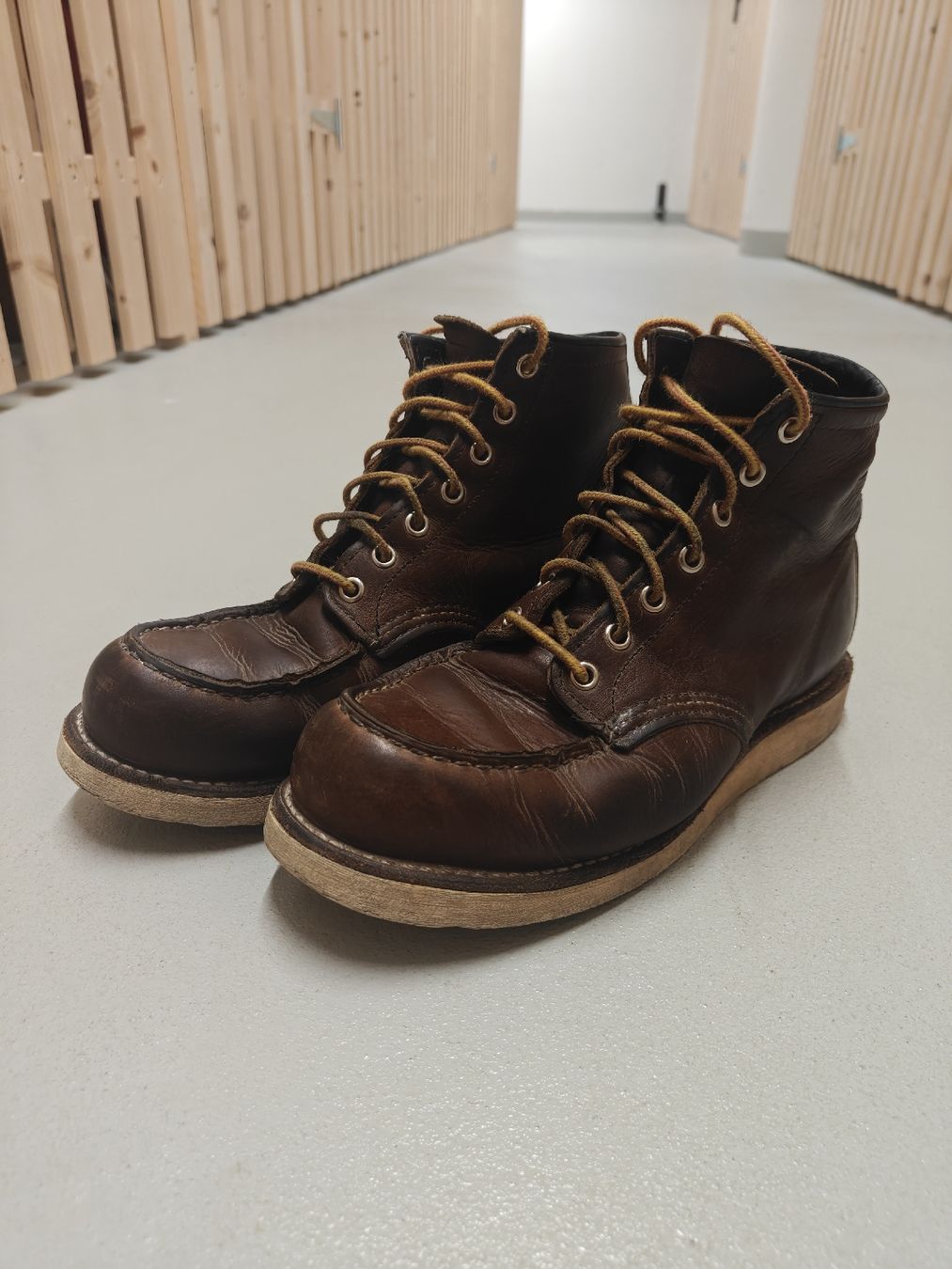 Red Wing Herrenschuhe: Redwing Moctoe Grösse 7,5 / 40,5 – Gebraucht aus Bern von wid_m7mh