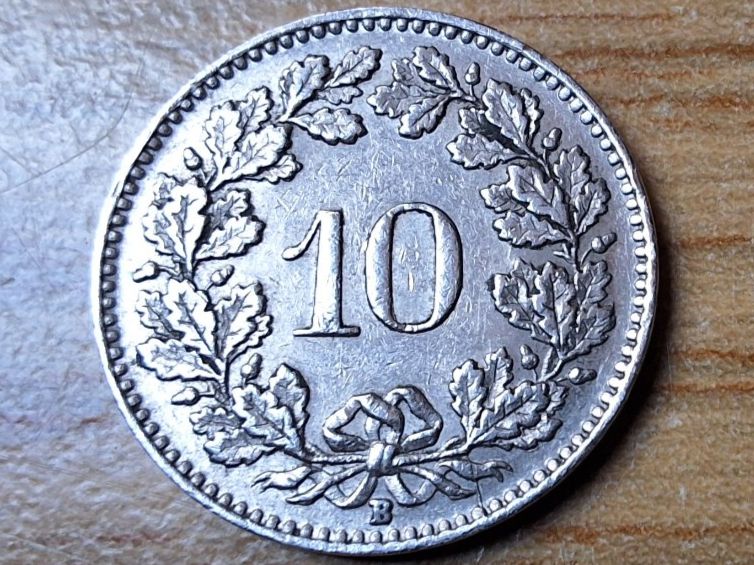 Alle Münzen: 10 Rappen 1931 - fast vorzüglich! – Gebraucht aus Münchenstein von purbach1 1