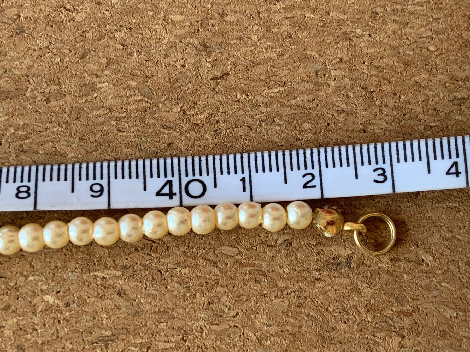 Catenine: Dünnes Perlenketteli (43cm) – Usato da Laufen venduto da Bellavitaboom 1