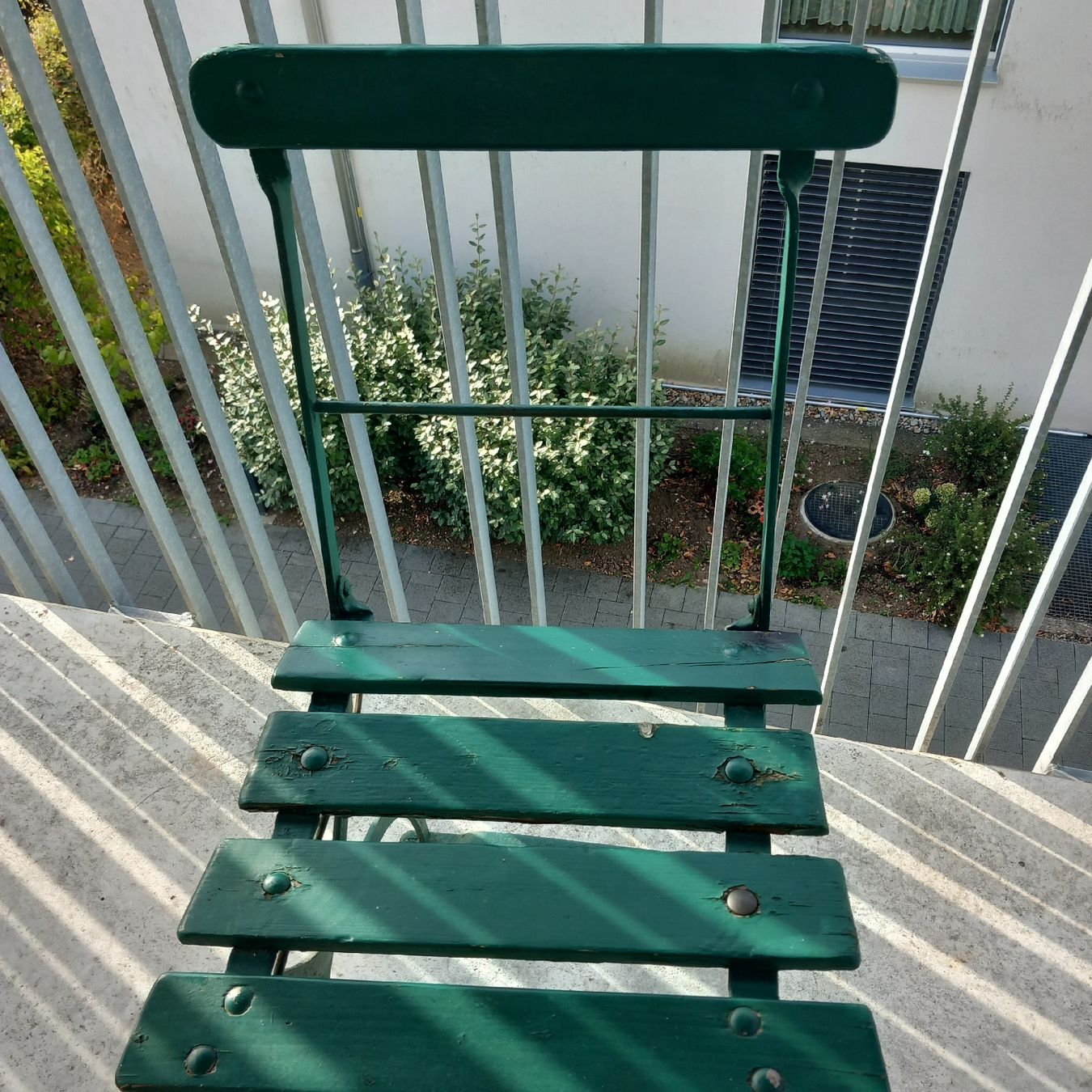 Stühle: Alter grüner Gartenstuhl / Vintage – Gebraucht aus Aegerten von gismolini 1