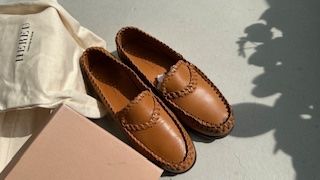 Damenschuhe: Hereu Moccasin Leder Coganc 37 – Gebraucht aus Meilen von Antete 2