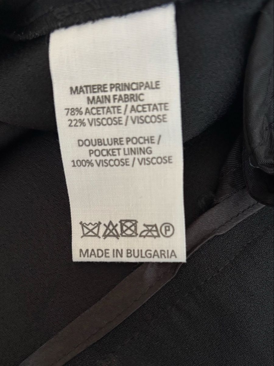 Vanessa Bruno Pantalons: Vanessa Bruno black tailored trousers  – D'occasion à Bassins par claaretje 4