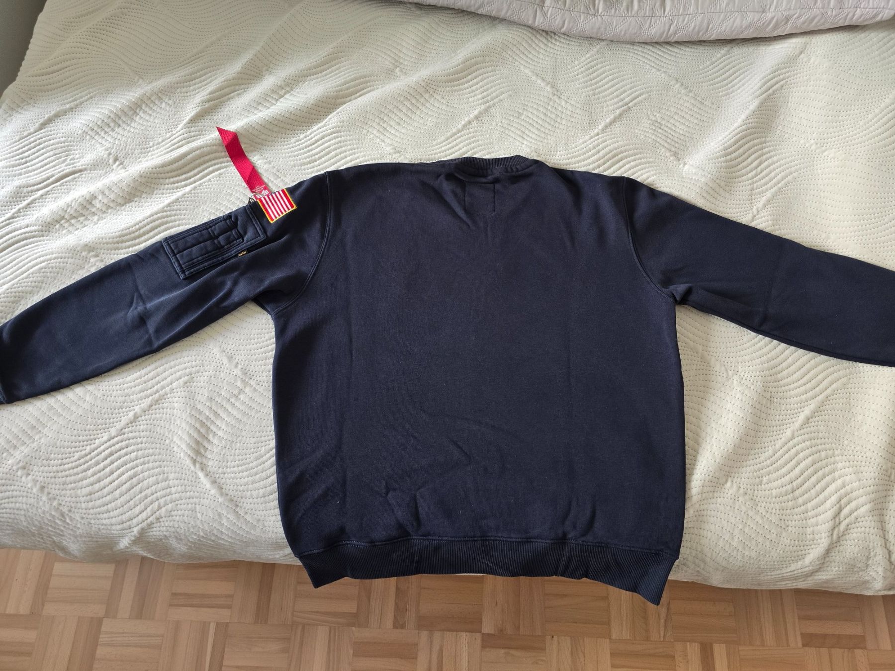 Alpha Industries Maglioni & Felpe: Alpha Industries Sweatshirt Blau – Usato da Zug venduto da fil_79y6 1