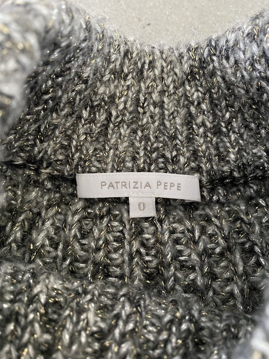 Patrizia Pepe Maglioni & Felpe: Patrizia Pepe Pullover Jumper XS grau silber – Usato da Anglikon venduto da Couture-Shop 6
