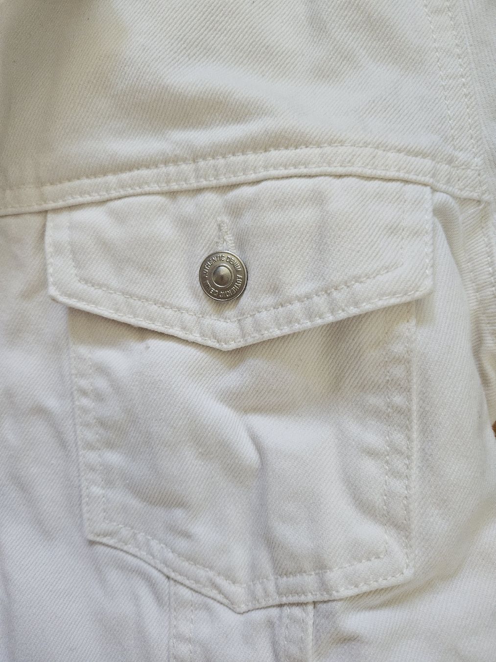 Jacken: Jennyfer Jeansjacke Weiss Grösse M  – Gebraucht aus Urdorf von Colina 3