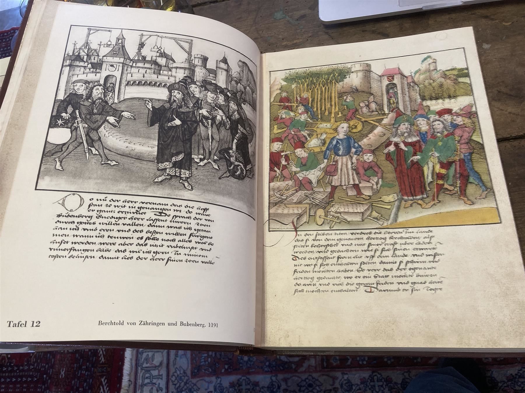 Libri: DIEBOLD-SCHILLING Spiezer Bilder Chronik – Usato da Bern venduto da Jwpm66 8