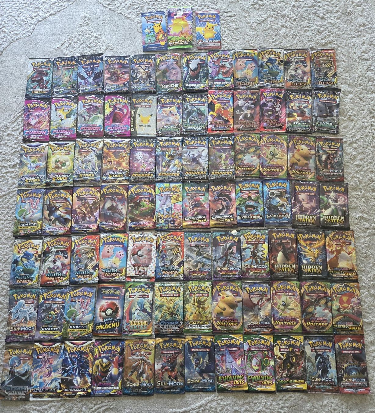 Pokémon Cartes à collectionner: Pokemon Karten Booster Sammlung  – D'occasion à Glattpark(Opfikon) par dch_dlb6
