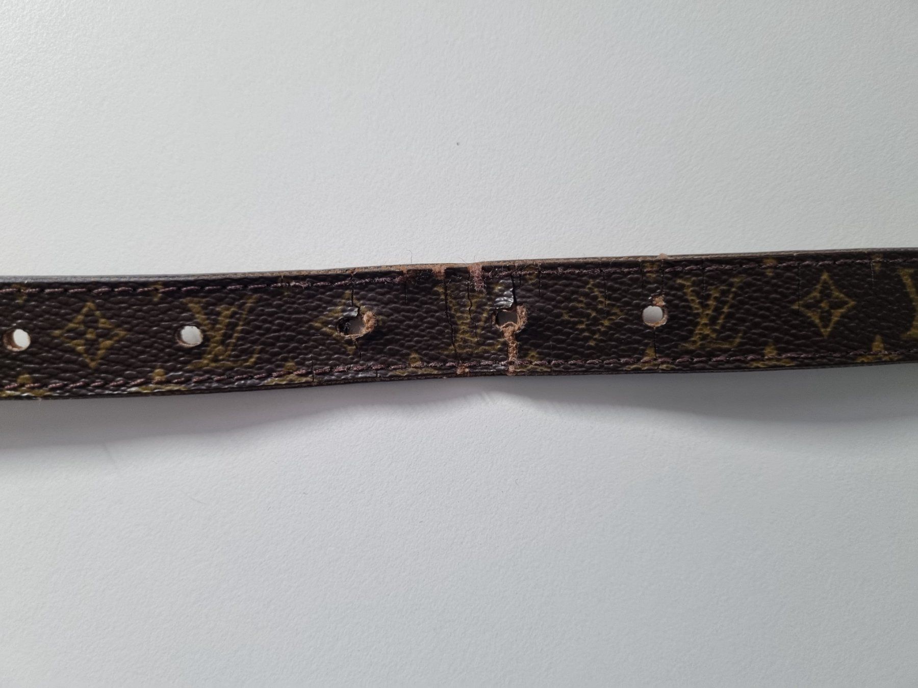 Louis Vuitton Cinture: Louis Vuitton Gürtel Monogramm braun – Usato da Zofingen venduto da fel_6gj7 6