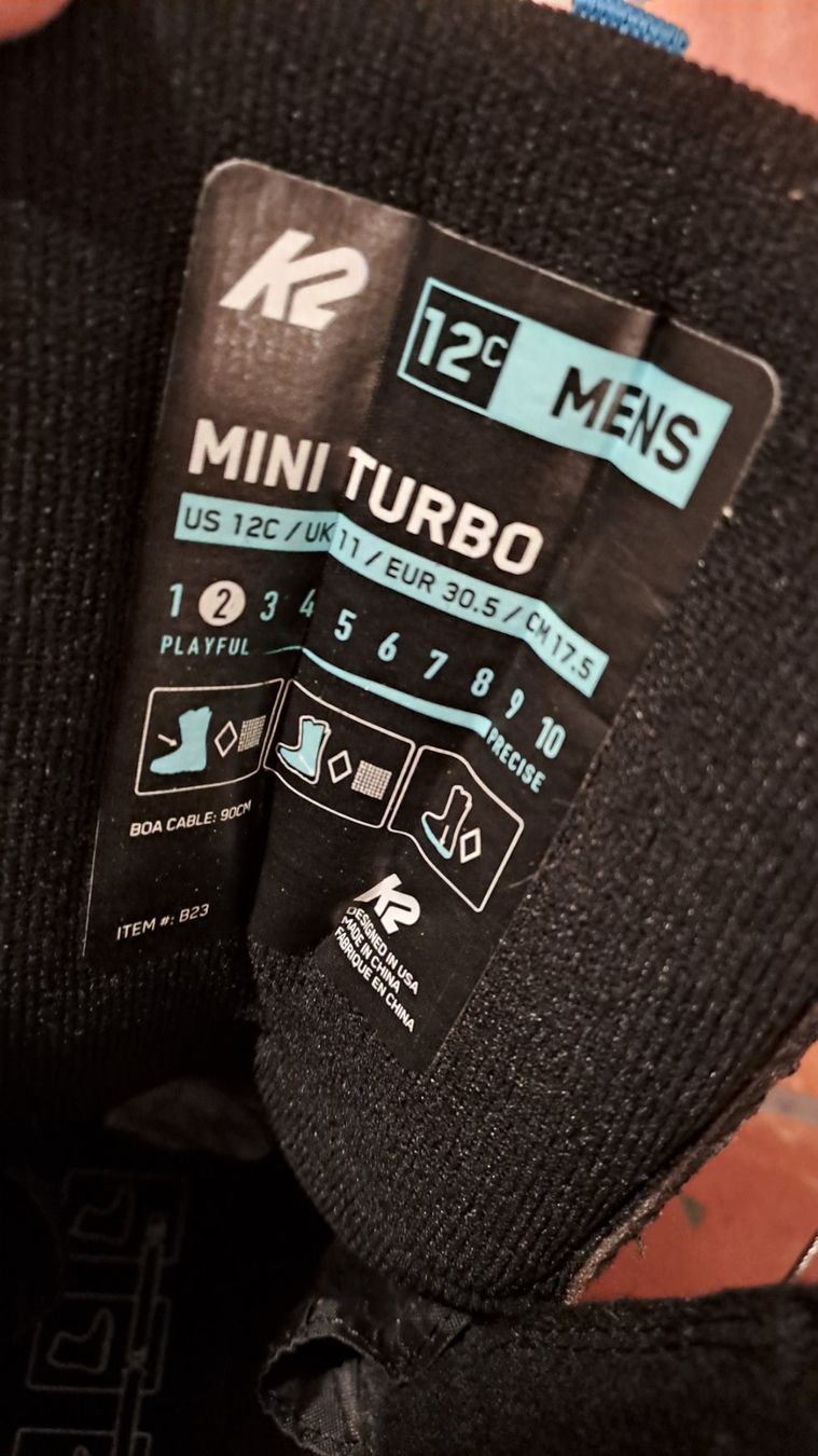 K2 Schuhe für Jungen: NEU! K2 Snowboard Schuhe Gr.30.5 – Neu und originalverpackt aus Oberrieden von Raja011 6