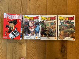 Dragonball & Dragonball Super, Band 1-3, 4,5, 6 (Manga)