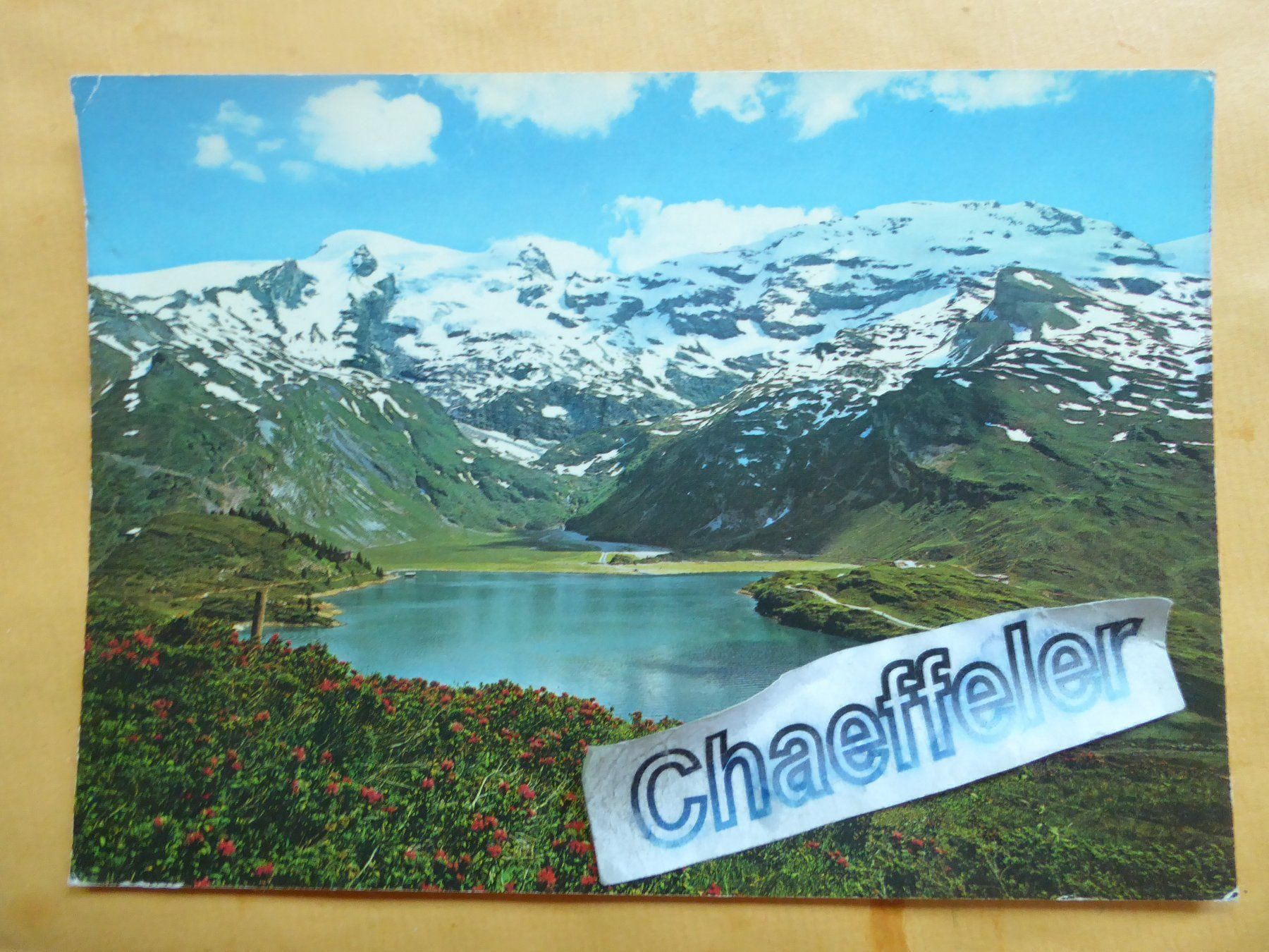 Cartoline postali: Trübsee ob Engelberg mit Titlis – Usato da Zürich venduto da Chaeffeler