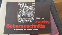 Sechs Scherenschnitte Marie Frey Gebrüder Grimm