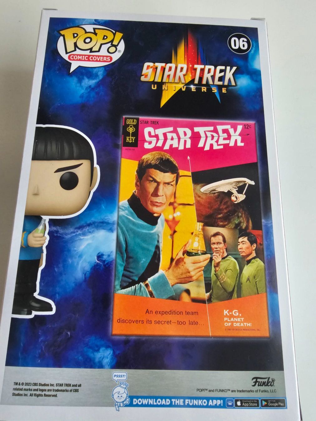 Funko Statuette: Funko Pop! Star Trek Comic Covers: Spock – Nuovo (secondo la descrizione) da Gachnang venduto da Mare1165 2
