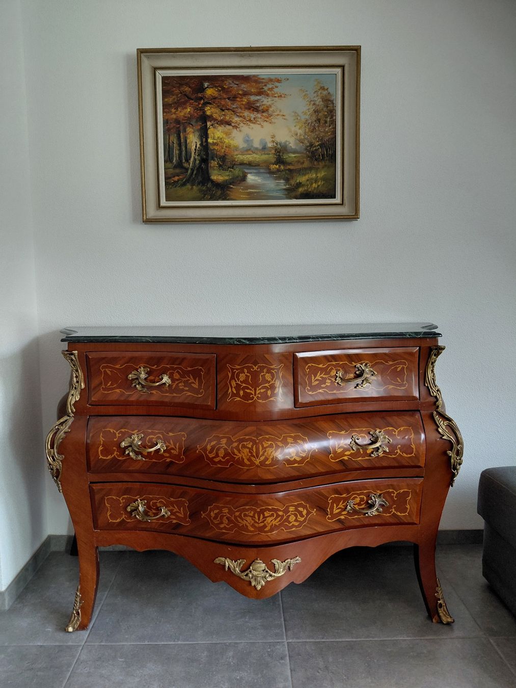 Commodes: Marmor Barock Kommode – D'occasion à Solothurn par juli.lajuu
