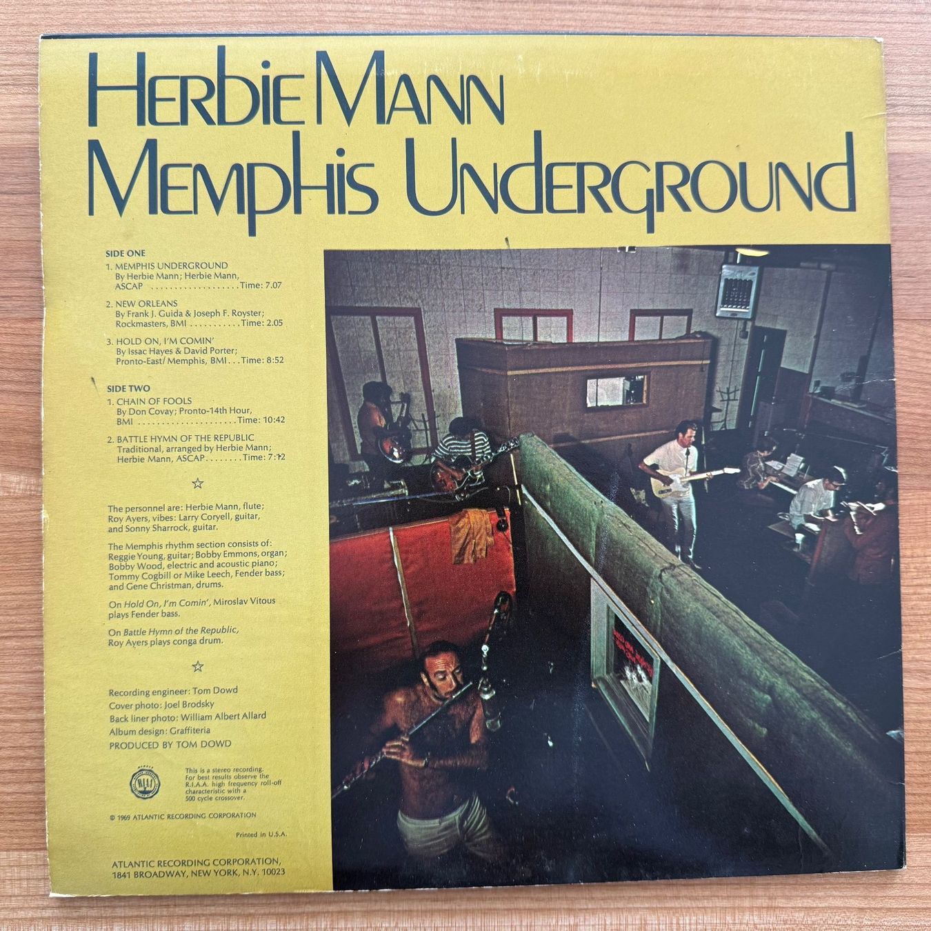 Dischi in vinile: HERBIE MANN - MEMPHIS UNDERGROUND – Usato da Zürich venduto da fehlton 1