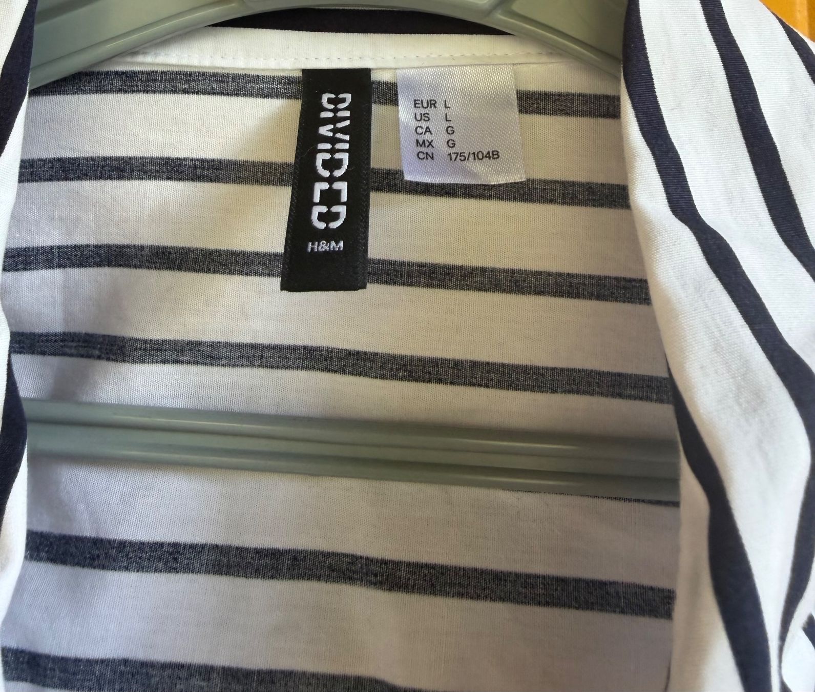 H&M Blusen: H&M Hemd gestreift Gr.L – Gebraucht aus Zermatt von cacador 3