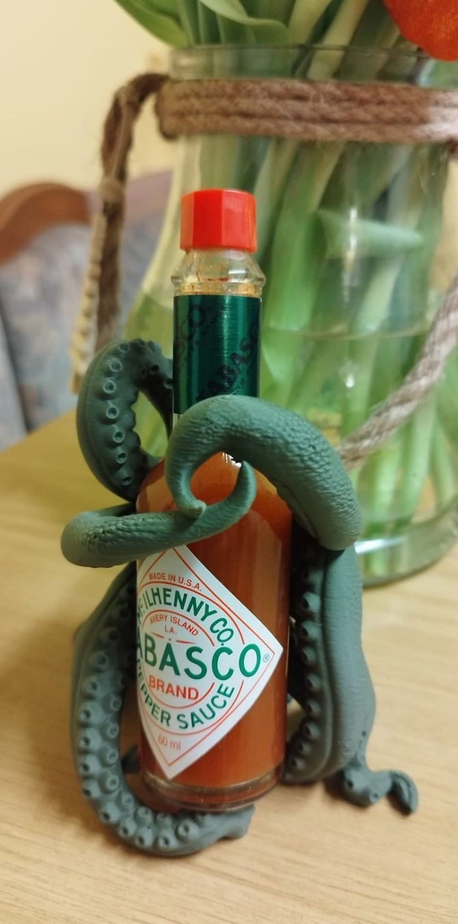 Tutte le decorazioni: Bordeaux Tabasco Holder - Olivgrün – Nuovo (secondo la descrizione) da Wassen UR venduto da EngDinis 2