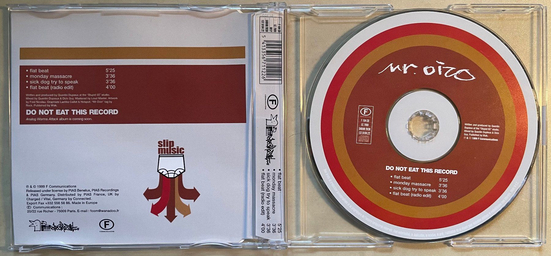 CDs: Mr. Oizo - Flat Beat – Gebraucht aus Brunnen von Barfly5 1