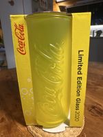 Verre Coca-Cola Edition Limitée 2020 Jaune Neuf
