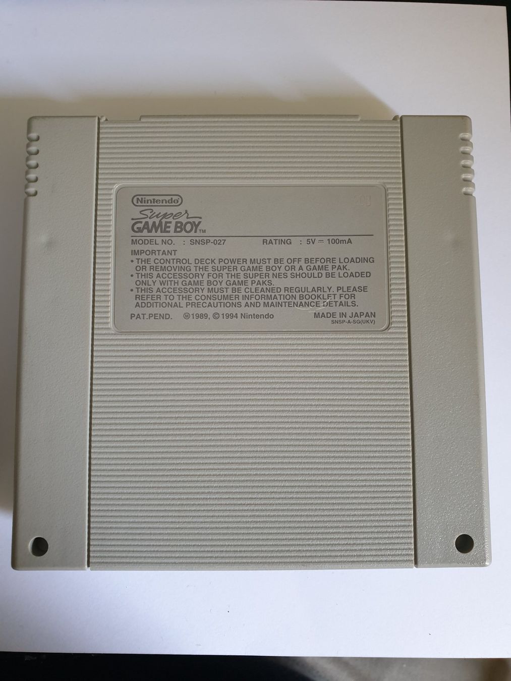 Giochi: Super Gameboy / SNES Super Nintendo – Usato da Rain venduto da Rou_z26r 1