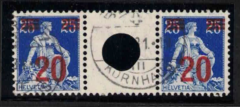 Alle Briefmarken: Zwischensteg  S17 ʘ mit Attest – Neu (gemäss Beschreibung) aus Nuglar von Stamp88