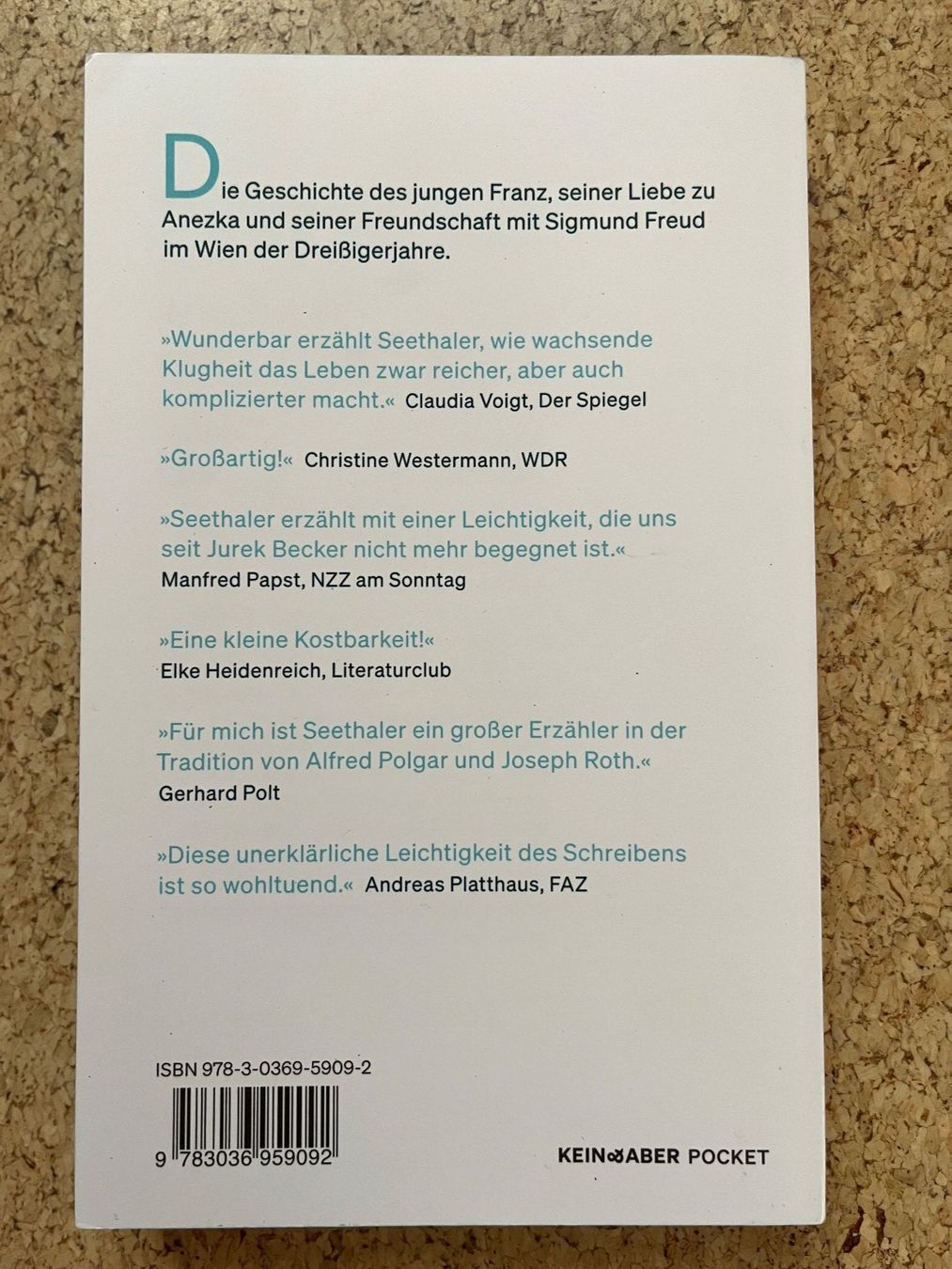 Libri: Taschenbuch "Der Trafikant", Robert Seethaler – Usato da Grosswangen venduto da Vita500 1