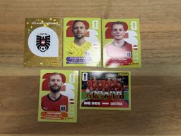 Panini FIFA World Cup 2026 Sticker Set Austria neuwertig