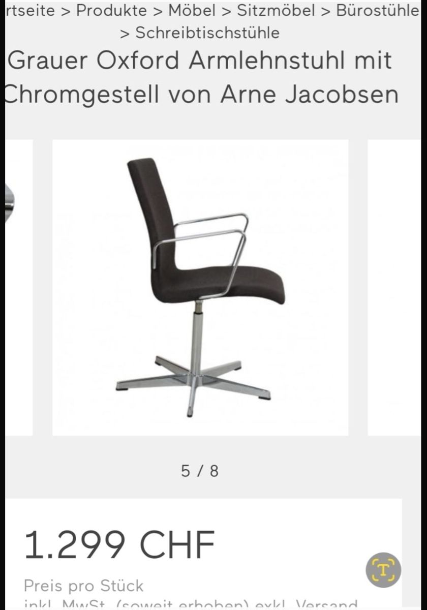 Sedie: Fritz Hansen Oxford Stühle 4 Stk – Nuovo (secondo la descrizione) da Basel venduto da m_schwarz 8