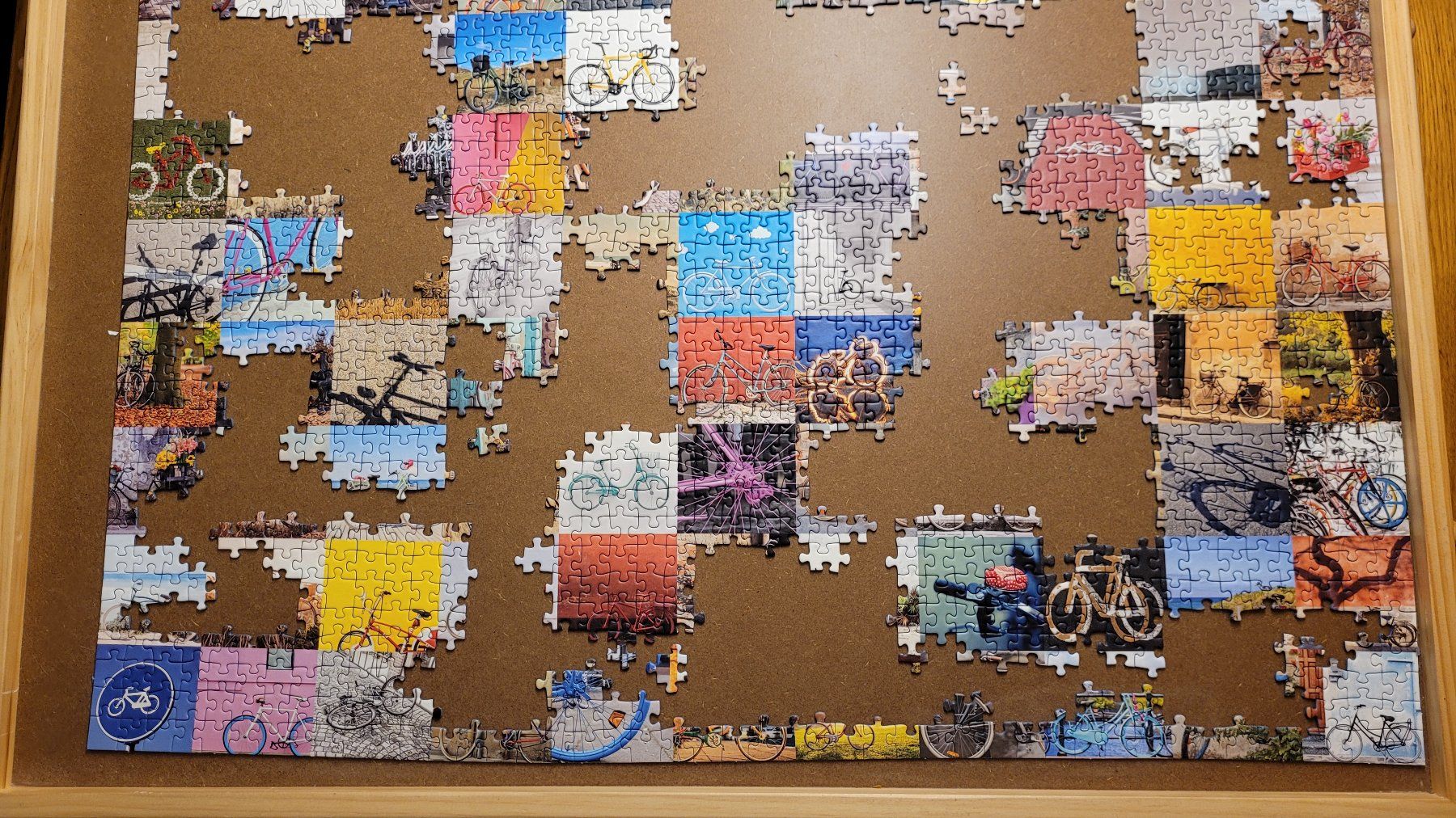 Ravensburger Puzzle: Puzzle Velo_ 1500 Teile – Usato da Gossau SG venduto da Urscmitt 1