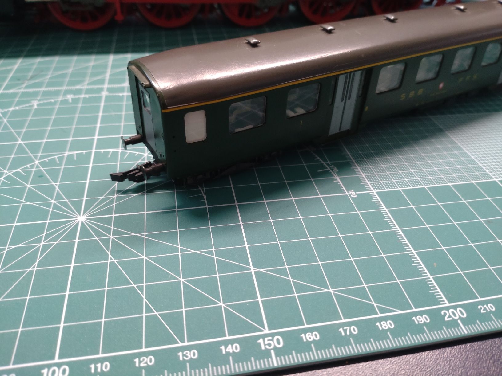 Liliput Modellini di ferrovie: Liliput leitschtallwagen A – Usato da Chêne-Pâquier venduto da zys_kq8t 2