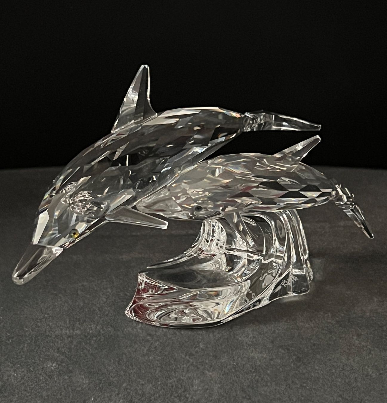 Swarovski Statuette: Die Delphine – Usato da Winterthur venduto da and_kf68 1