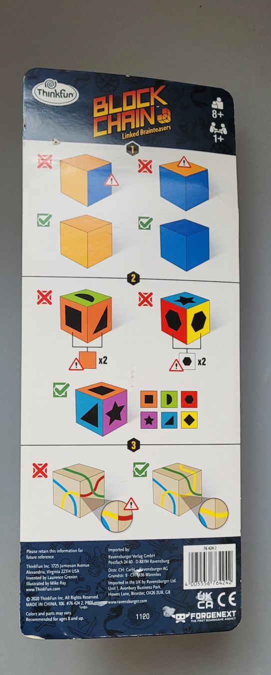 Spiele: Thinkfun Block Chain Pirat Neu – Neu und originalverpackt aus Oberuzwil von aseinkaufswelt 1