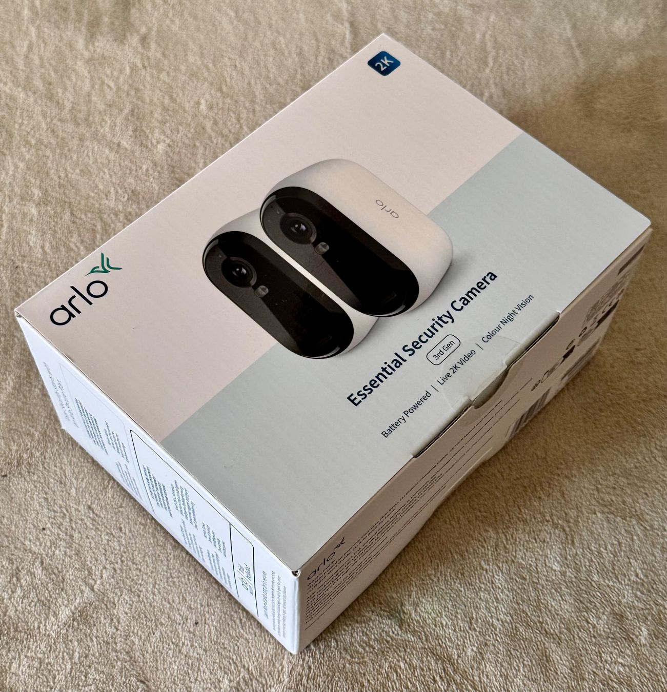 Arlo Videocamere: Verkaufe arlo Essential Security Cameras 3rd Gen NEU OVP – Nuovo e nell'imballaggio originale da Grenchen venduto da Pelucilu 1