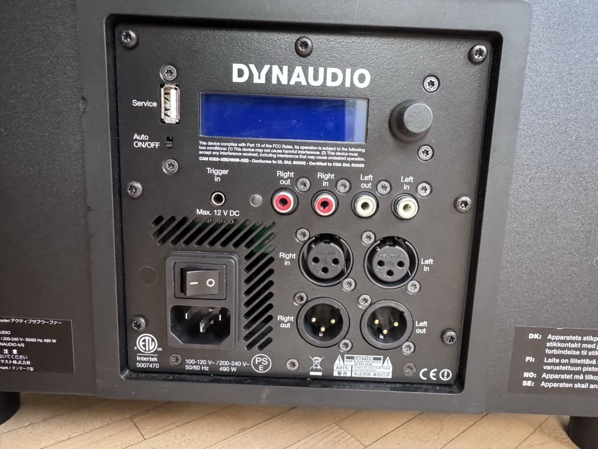 Dynaudio Haut-parleurs: Dynaudio S18 Subwoofer – D'occasion à Stallikon par Citizen_Kane 4