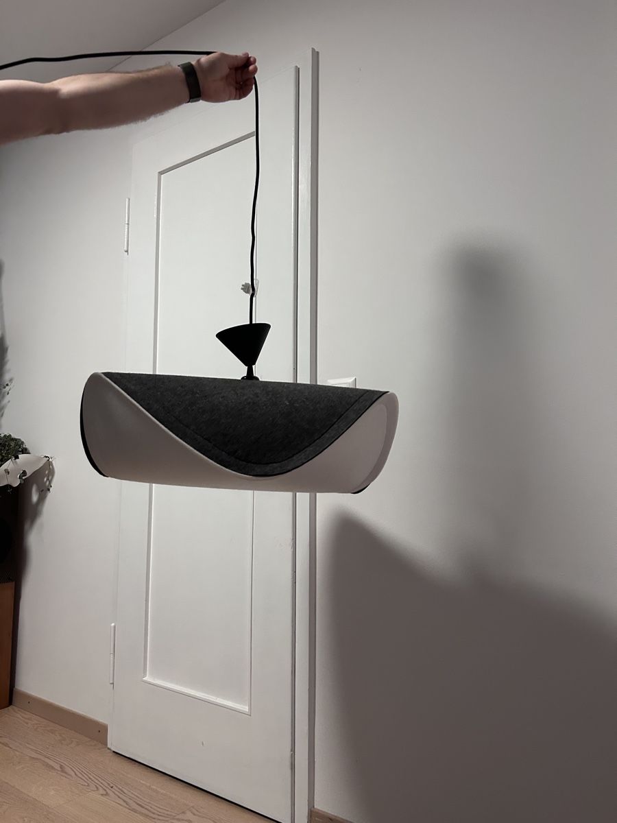 Lampadari & plafoniere: Designerlampe aus Filz – Usato da Rüti ZH venduto da viv_ng2n