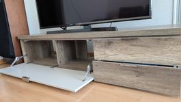 Lowboard,TV-Möbel, 2 x Schubladen + grosses Fach.