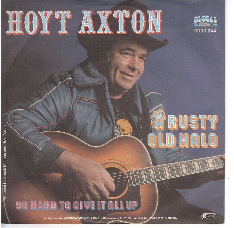 Schallplatten: Single7  Hoyt Axton  --  A rusty old halo – Gebraucht aus Rheinau von asteng