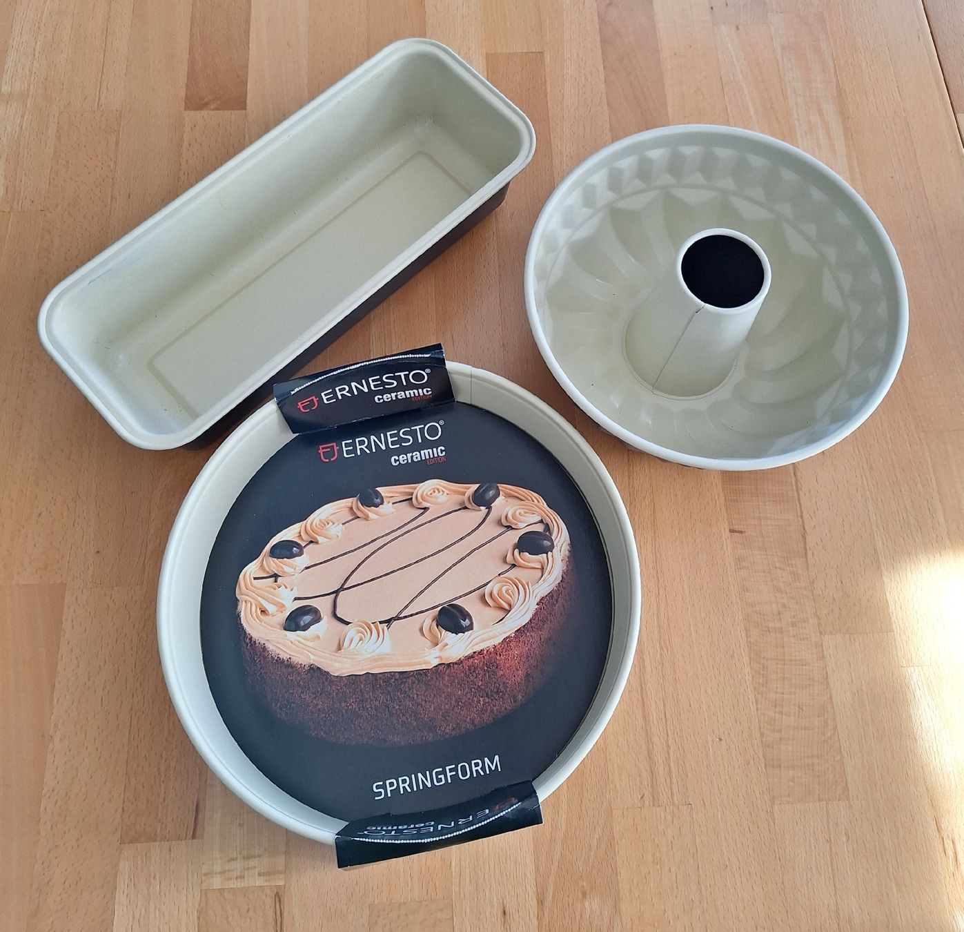 Teglie da forno: 3 er Set, neu Backformen – Nuovo e nell'imballaggio originale da Vilters venduto da Fleiflomi