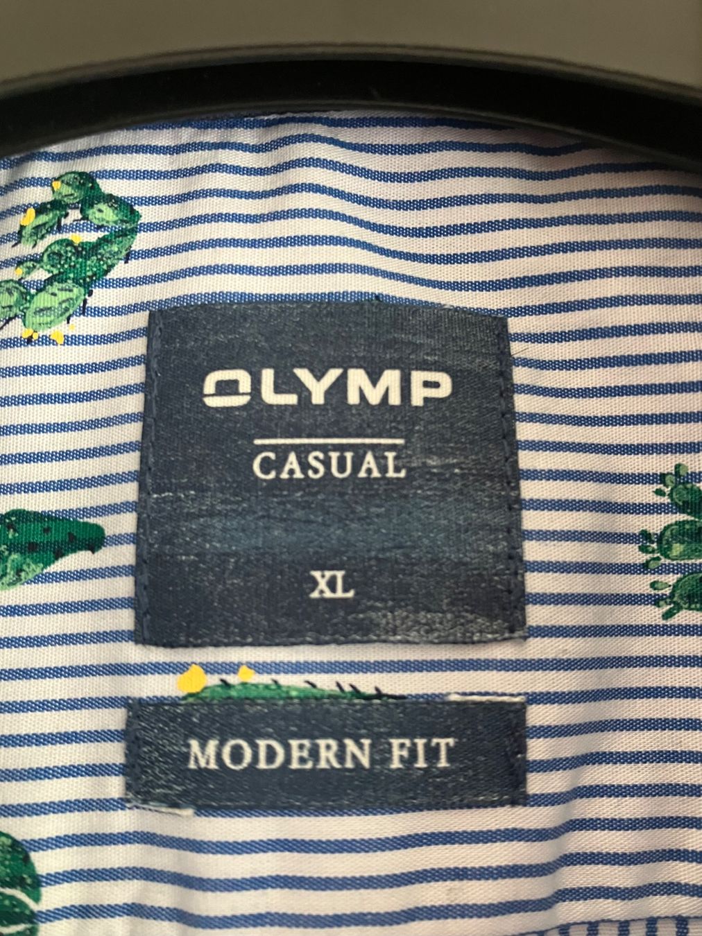 Camicie: Herrenhemd Olymp Kurzarm XL Casual – Usato da Winterthur venduto da fmoehring 3