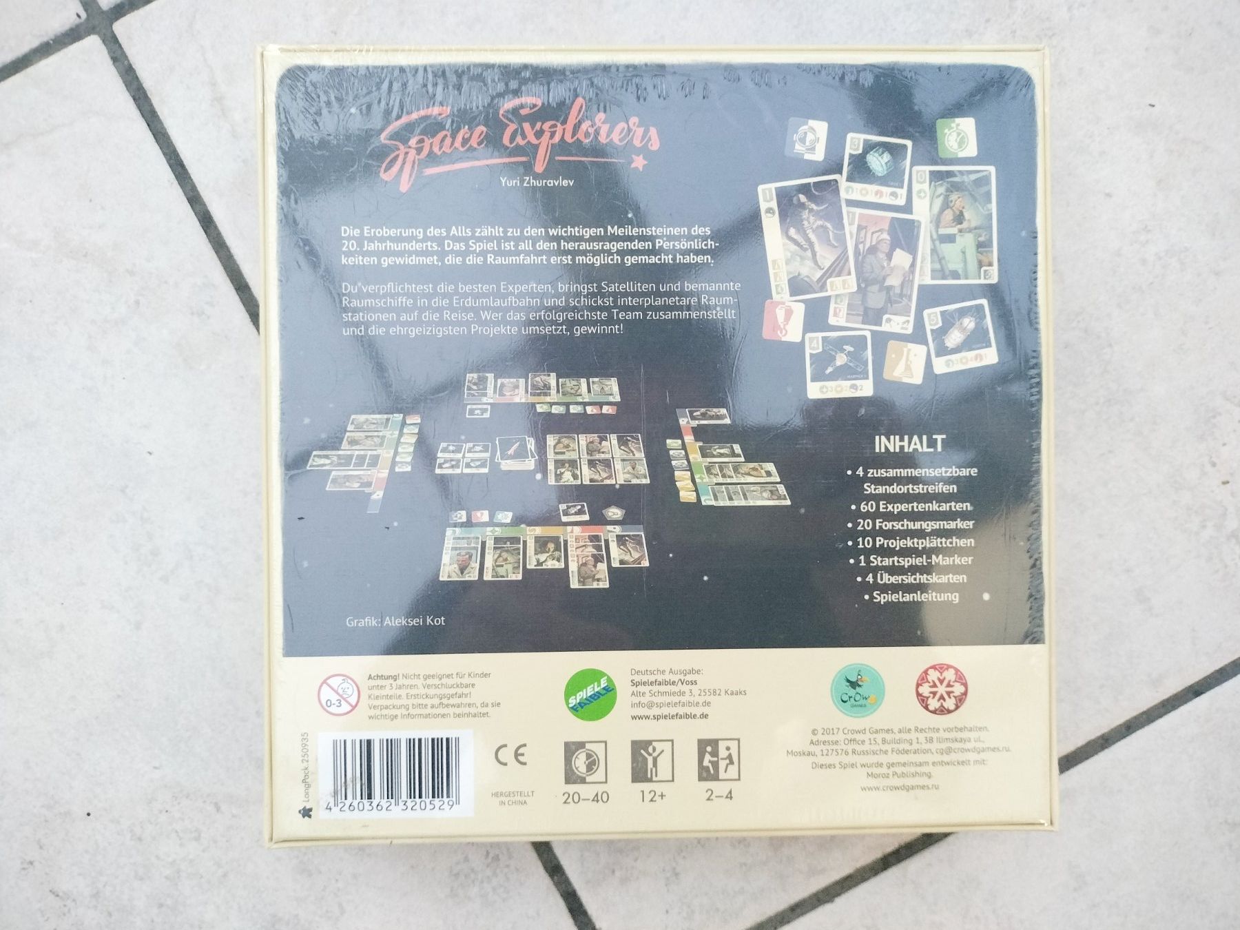 Giochi: Space Explorers Brettspiel NEU – Nuovo e nell'imballaggio originale da Wil SG venduto da kaizzen 2