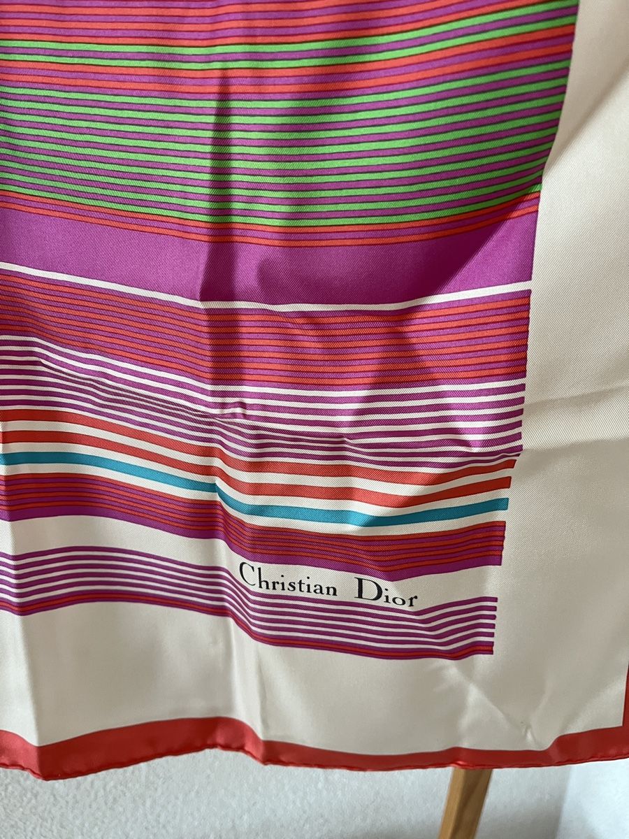 Dior Foulard & Sciarpe: Carré soie Dior – Usato da Mont-sur-Lausanne venduto da Pioutch 1