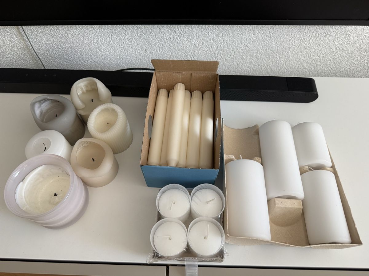 Ikea Kerzen: Candles set (new and used)  – Neu (gemäss Beschreibung) aus Zürich von ant_y28b 1