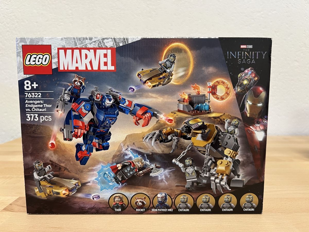 Lego Kit di costruzioni: LEGO Marvel 76322 Avengers Endgame Thor vs Chitauri  – Nuovo e nell'imballaggio originale da Frinvillier venduto da Tulepule