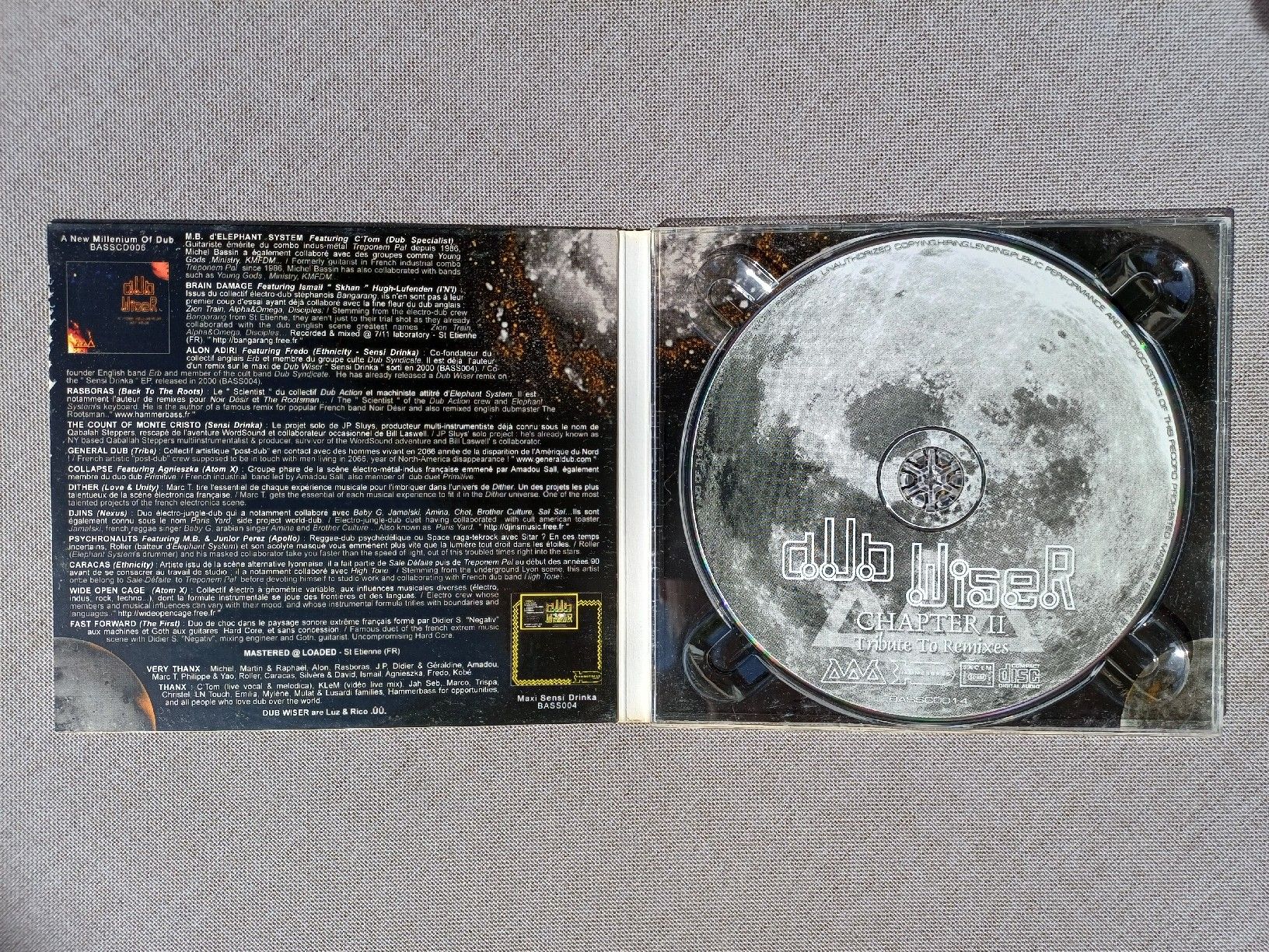 CD: Dub Wiser / Chapter II "Tribute to remixes"  CD – Nuovo (secondo la descrizione) da Begnins venduto da Drastic-Sound 2