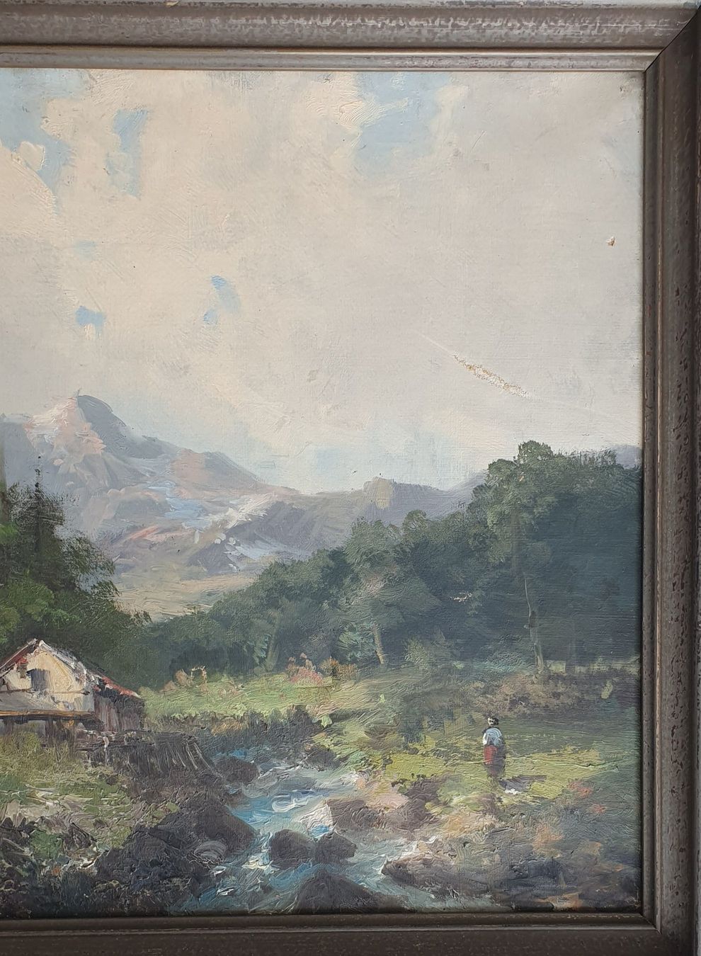 Dipinti: Alfred Godchaux 1839 - 1907 Grand format – Usato da Servion venduto da meno999 2