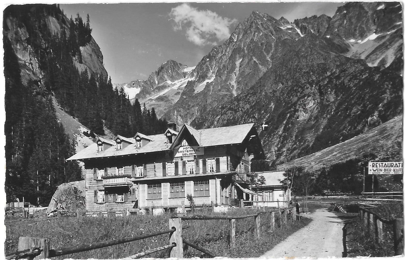 Cartoline postali: Hotel Gasterntal ob Kandersteg – Usato da Olten venduto da clotaldi