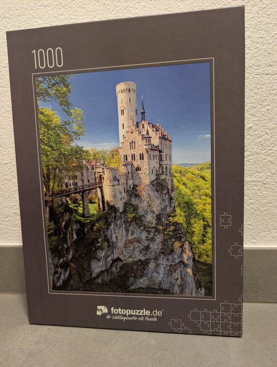 Hansepuzzle Schloss Neuhaus Puzzle | 130 Teile, Gebäude-Motiv, 28,7x20 Cm, Mit Aufbewahrungsbeutel