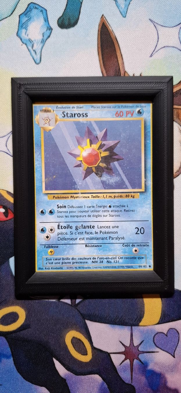 Pokémon Carte collezionabili: Staross Set de Base - 64/102 FR – Usato da Petit-Lancy venduto da Kara_TCG