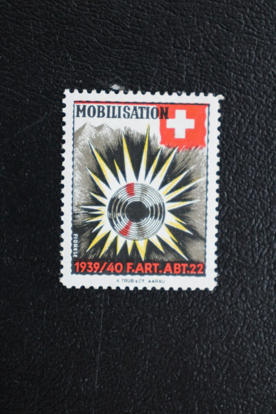 Tous les timbres: F. ART. ABT. 22 MOBILISATION 1939/40 – D'occasion à Wiedlisbach par Hrudolfo
