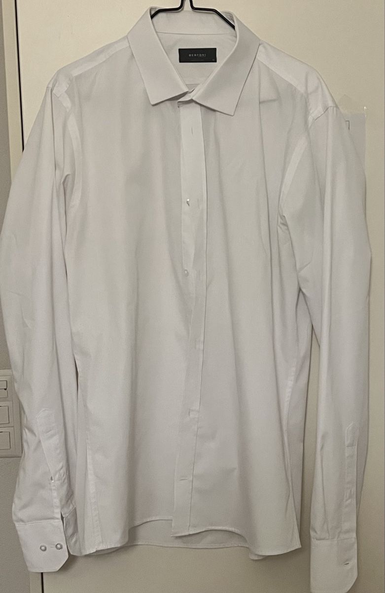 Chemises: Chemise blanche Bertoni – D'occasion à Fribourg par Obiwan22